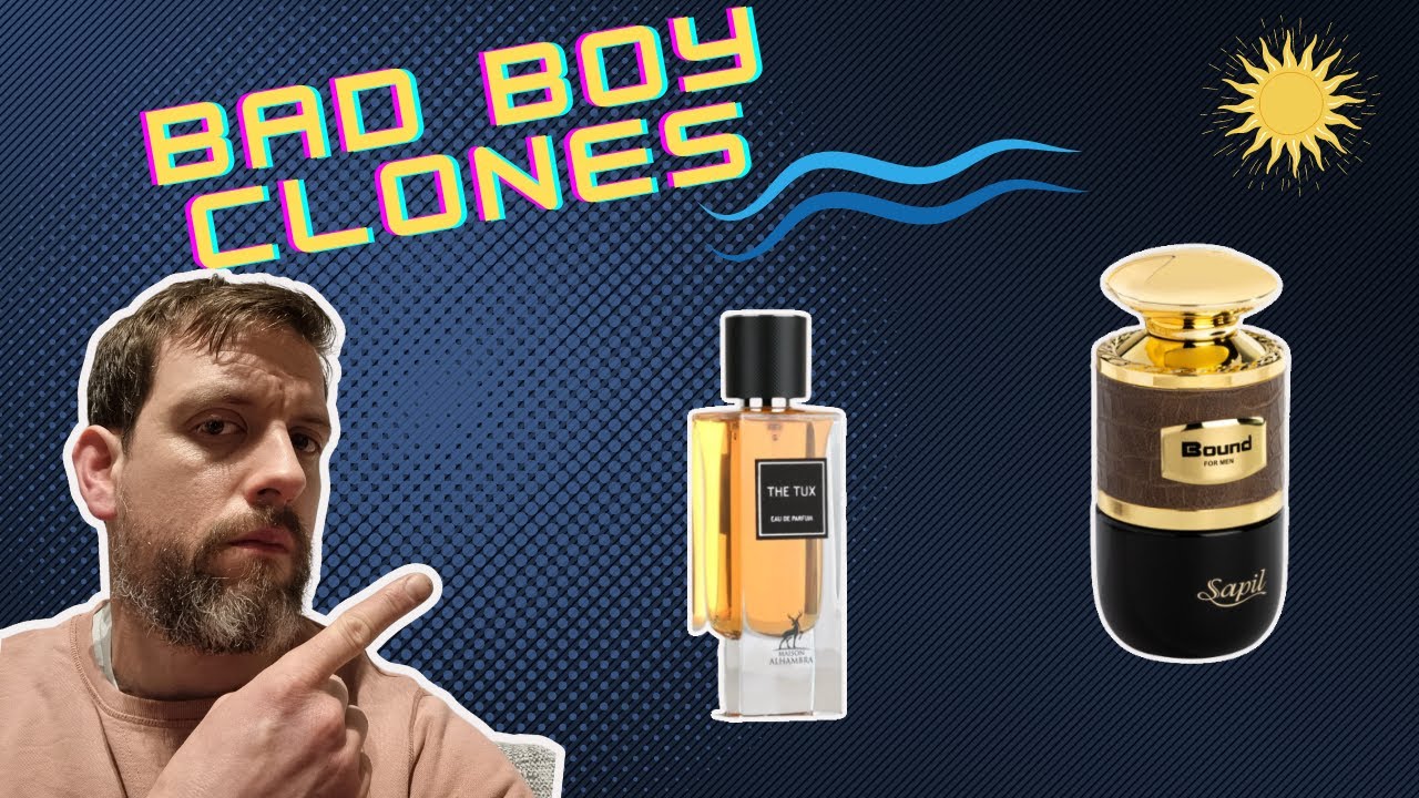 BAD BOY CLONE FRAGRANCES U WILL SMELL LIKE A BADASS