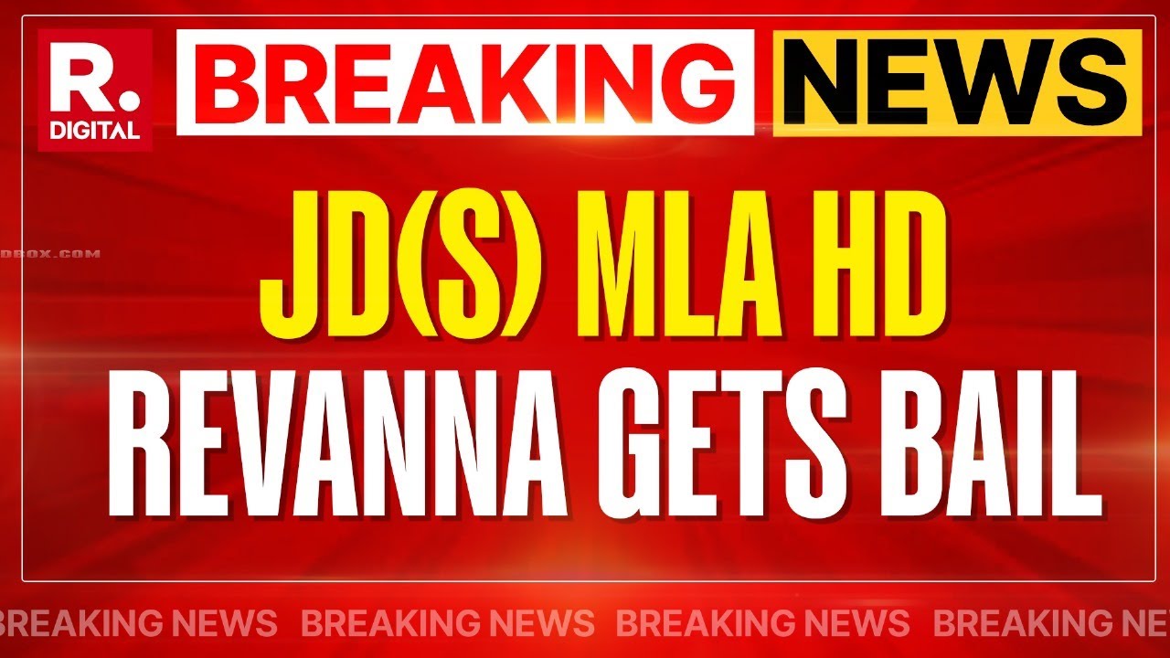 JD(S) MLA HD Revanna Granted Bail Accused in 'Kidnapping' Case