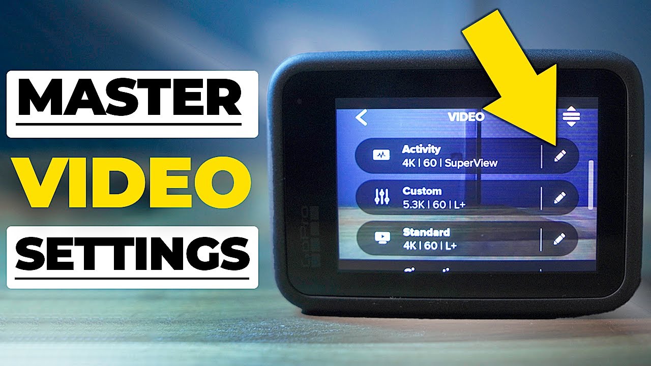GoPro Hero 10 Black Video Settings  | Full Walkthrough