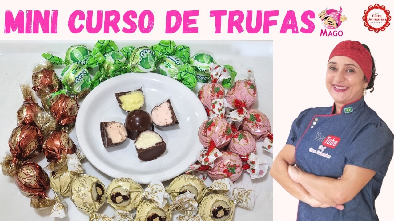 MINI CURSO DE TRUFAS PARA VENDA * Produção, validade, embalagem e preços de venda (Aula Mago)