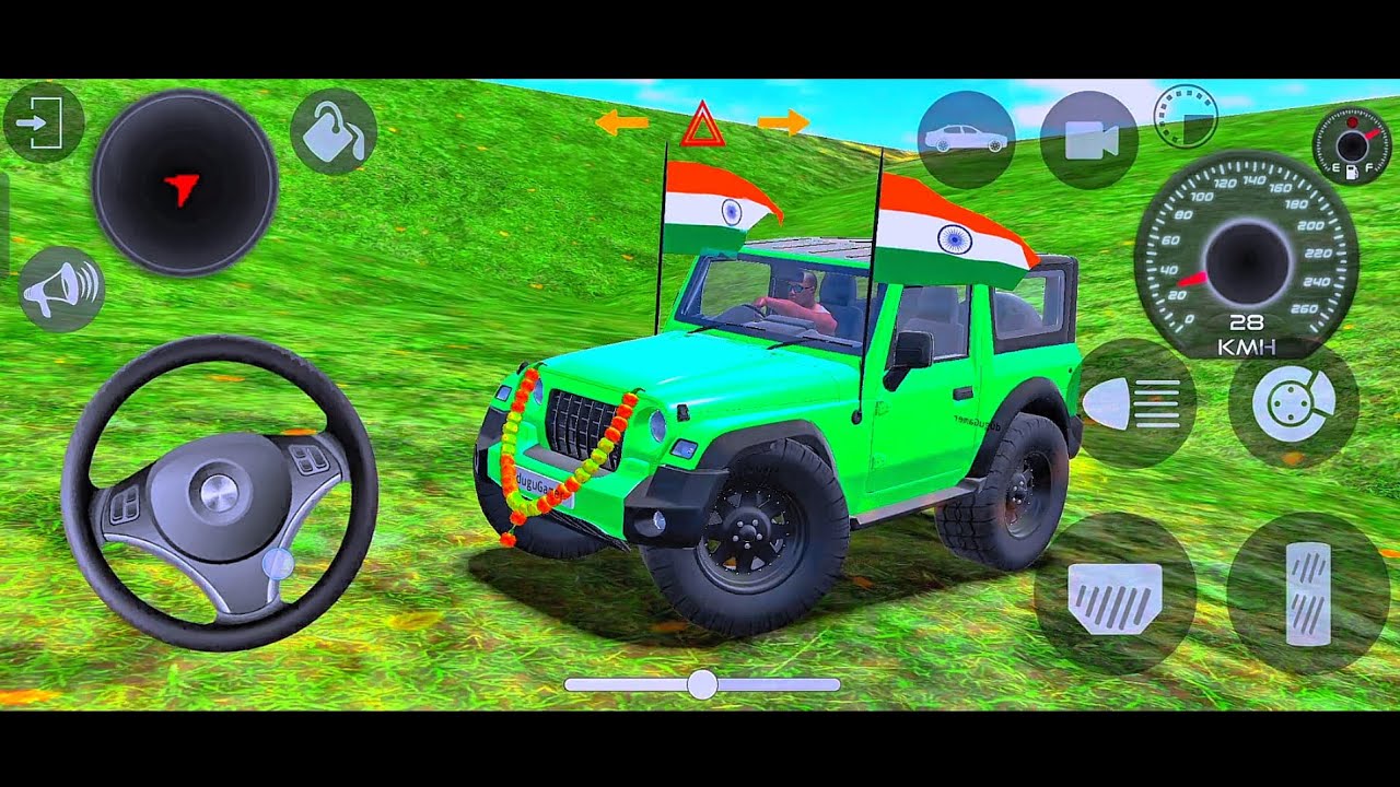 Modified Mahindra Thar 😈 Games: Indian Green Thar (Gadi Wala Games) Car Game Android Game – #2026