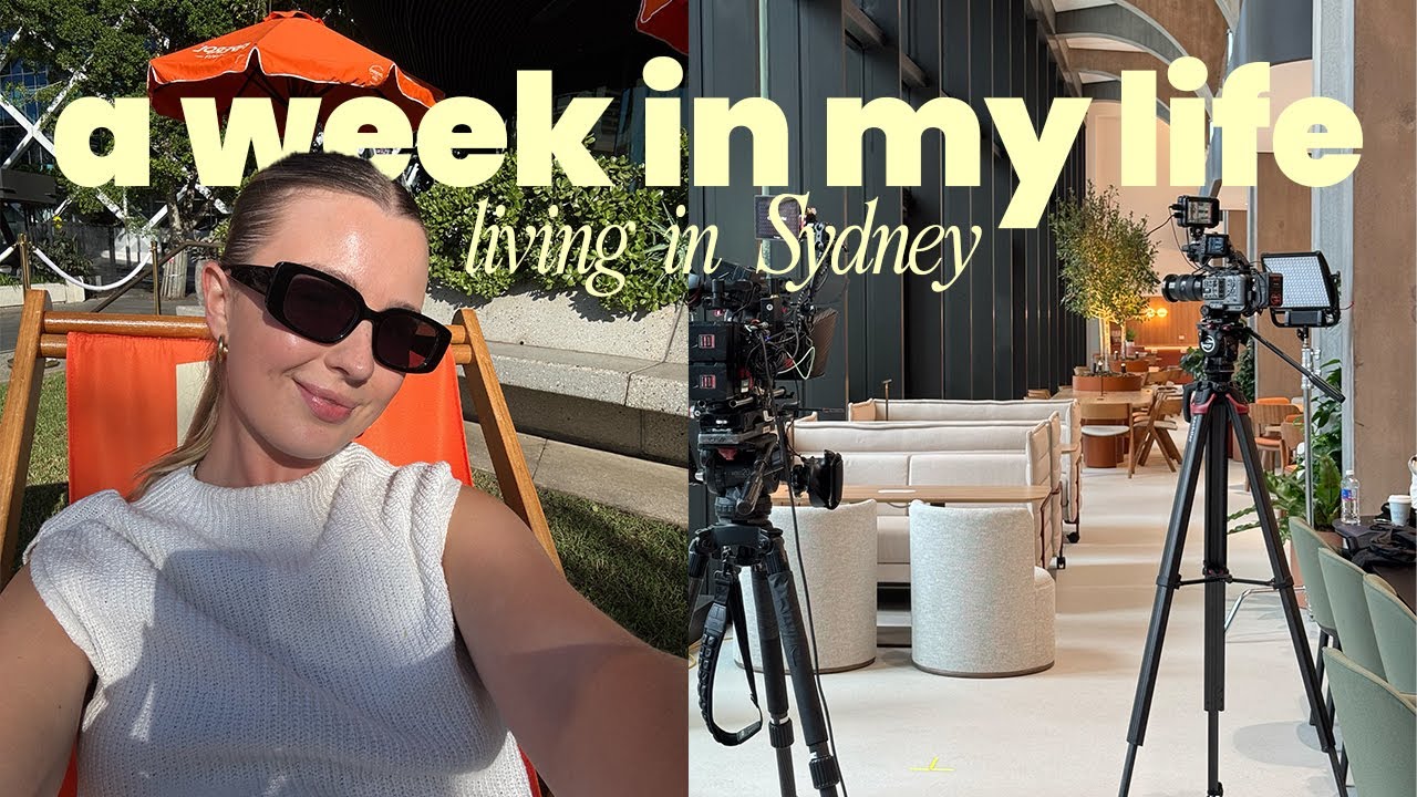 The highs & lows of freelancing in Sydney | A week in my life 📸💫🎧