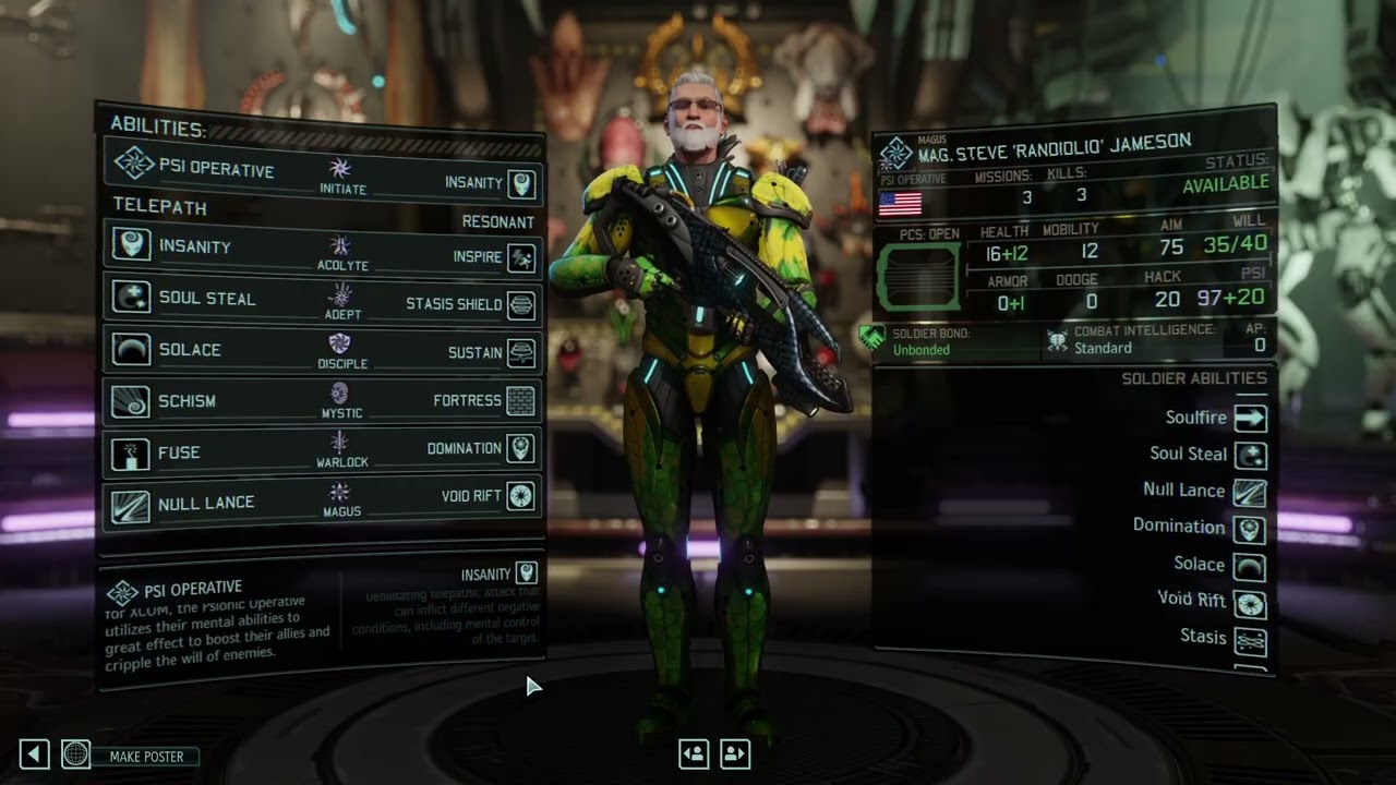 How to chose the best psi operative abilities in XCOM 2, Psi Operative tips and tricks