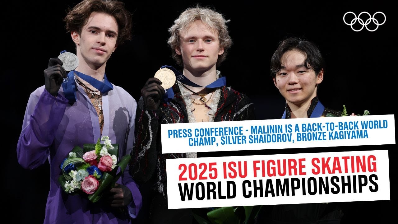 ISU World Figure Skating Championships 2025 Boston - Ilia Malinin is a back-to-back world champ