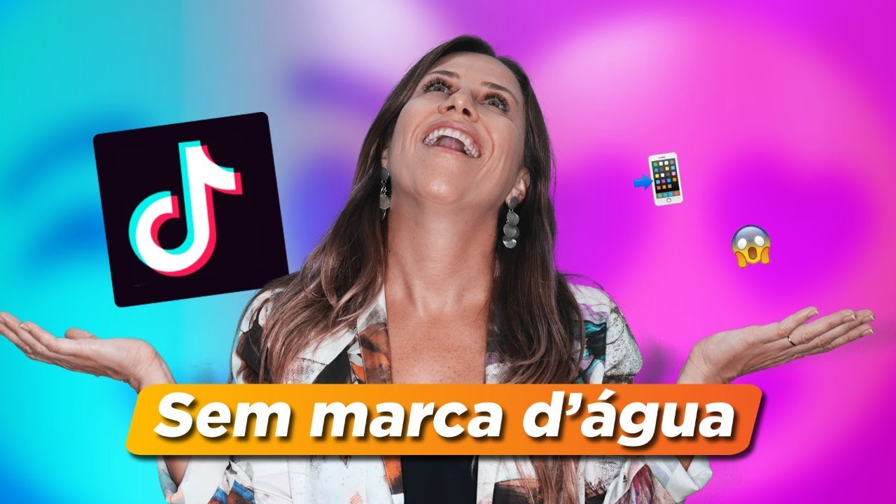 COMO TIRAR A MARCA D'ÁGUA DO TIKTOK (Dentro do App) | Paula Tebett