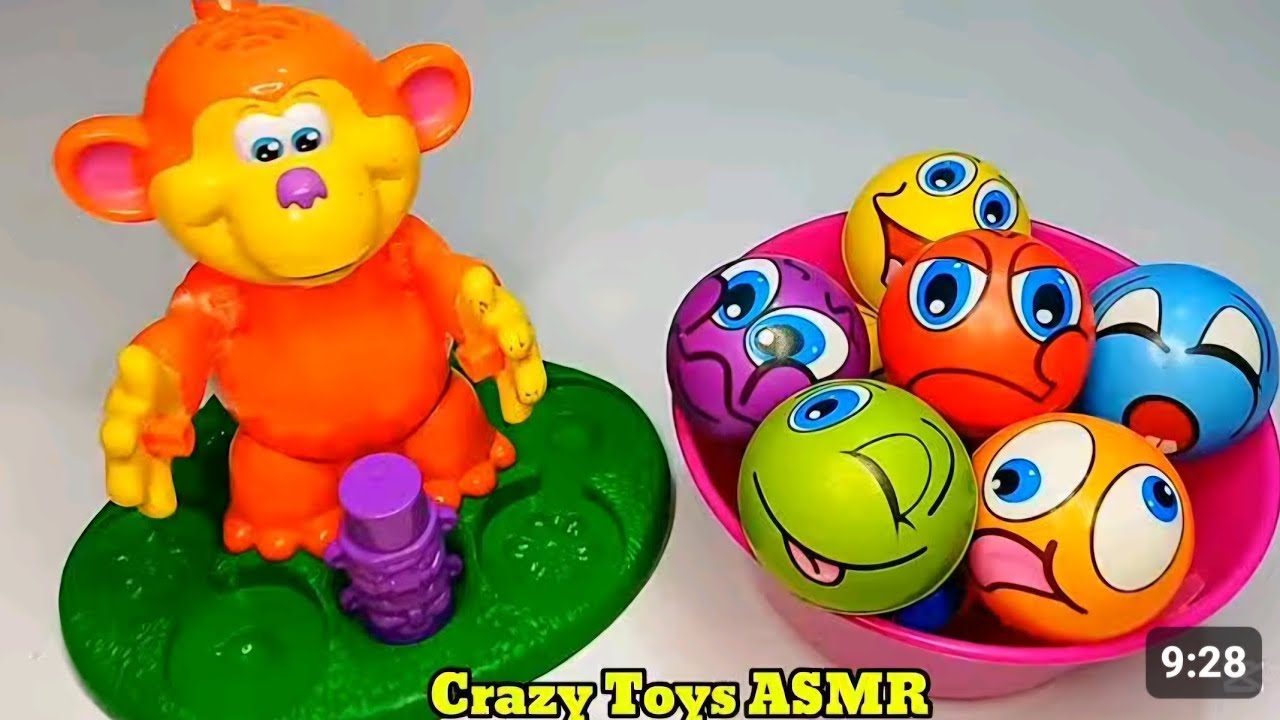 Satisfying Video I How to make Rainbow Noddles with Fruits Toys Cutting ASMR
