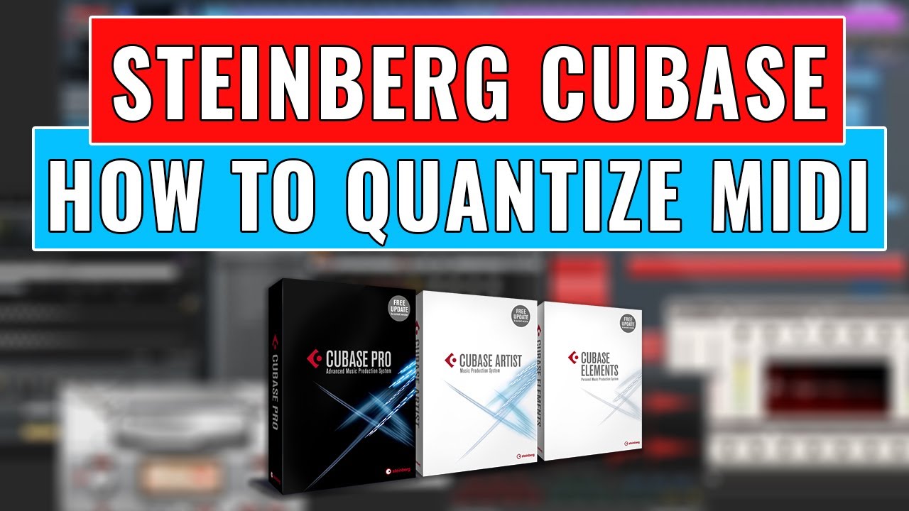 Steinberg #Cubase: How to Quantize MIDI in Steinberg Cubase - OBEDIA Cubase Training