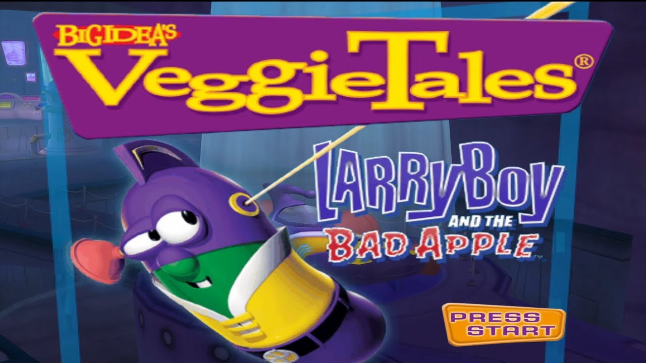 Big Idea's VeggieTales LarryBoy and the Bad Apple - PlayStation 2 - Gameplay