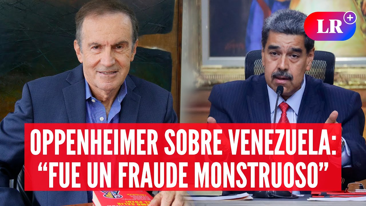 ANDRÉS OPPENHEIMER: “Fue un fraude monstruoso. MADURO inventó casi 40% de los votos” | #LR