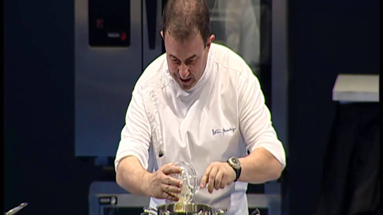 Martin Berasategui en San Sebastian Gastronomika 2014