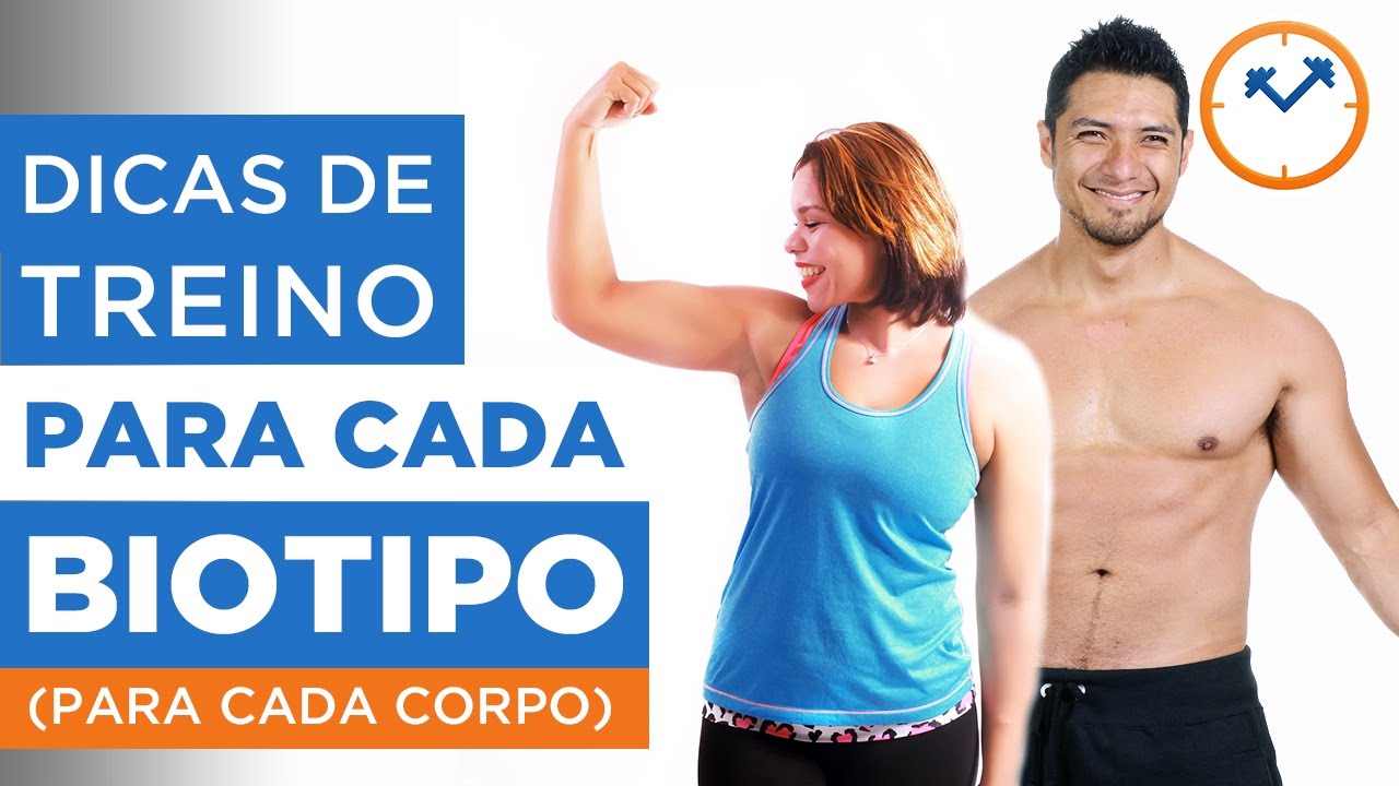 💪 DICAS DE TREINO PARA CADA BIOTIPO (ou Como emagrecer sendo ectomorfo, mesomorfo ou endomorfo)