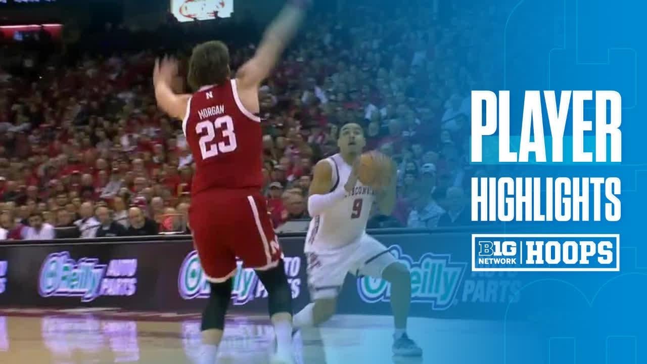 John Tonje 27 PTS 5 REB Performance vs. Nebraska | Wisconsin Basketball | 01/26/2025