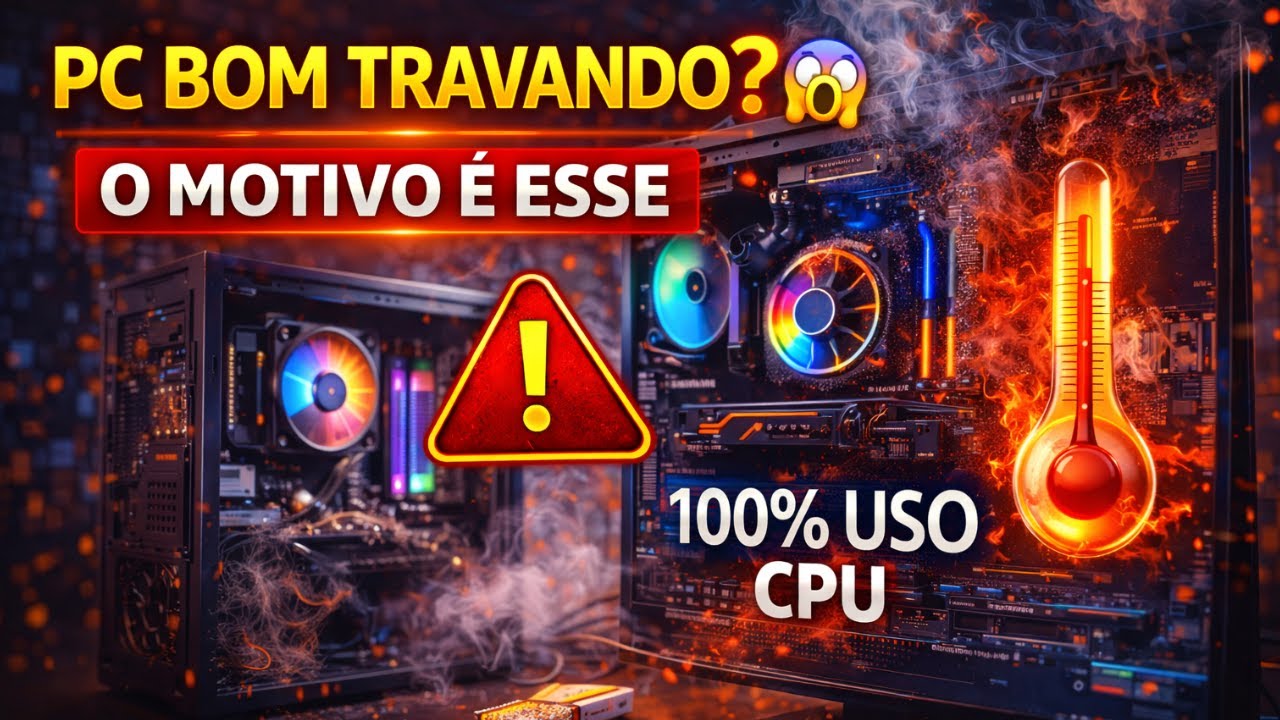 PC bom travando? O motivo é esse (ninguém te conta)