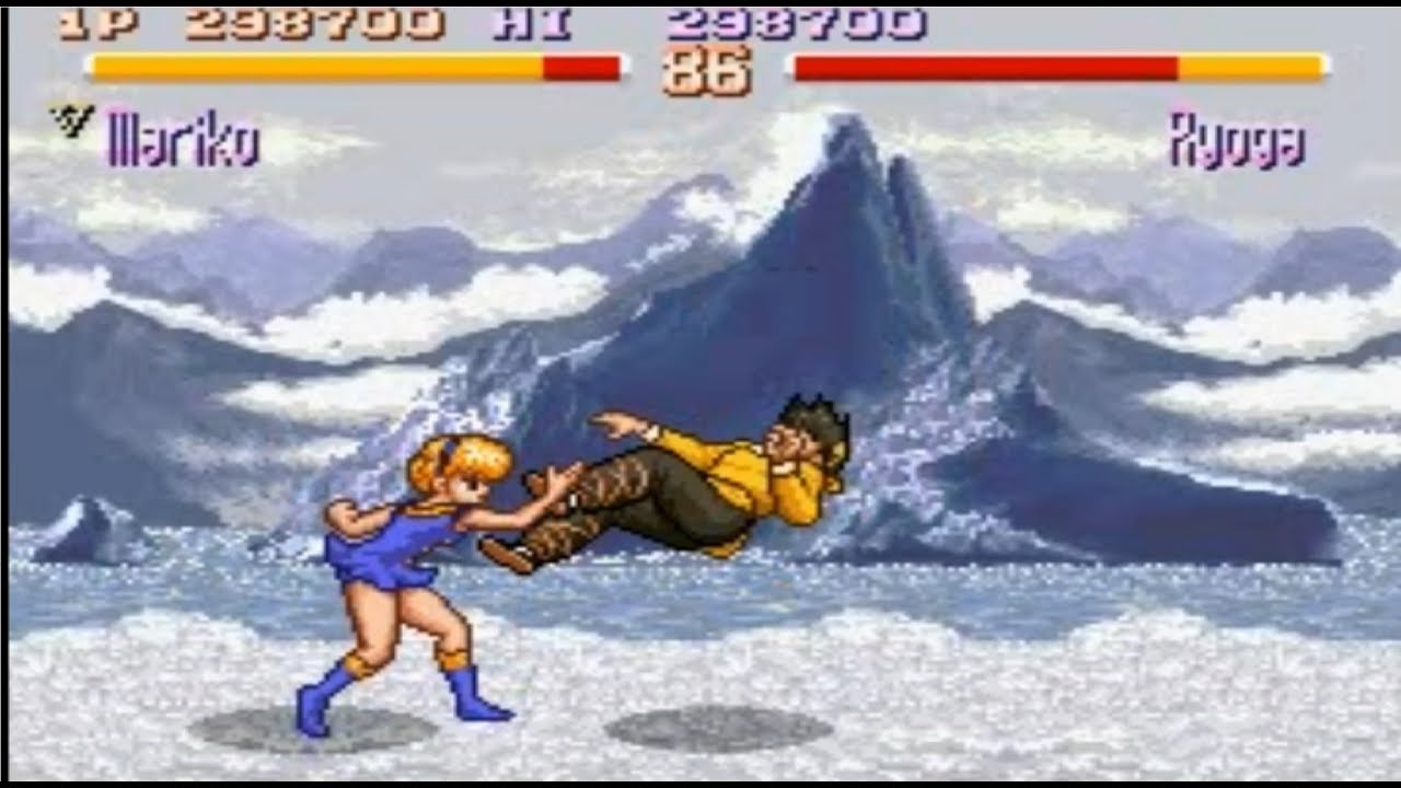Ranma Chougi Ranbu Hen (SUPER NINTENDO) Mariko Knjou