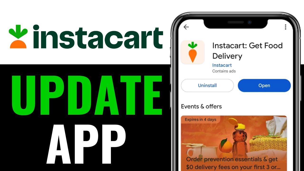 How to Update Instacart App 2026 (QUICK & EASY)