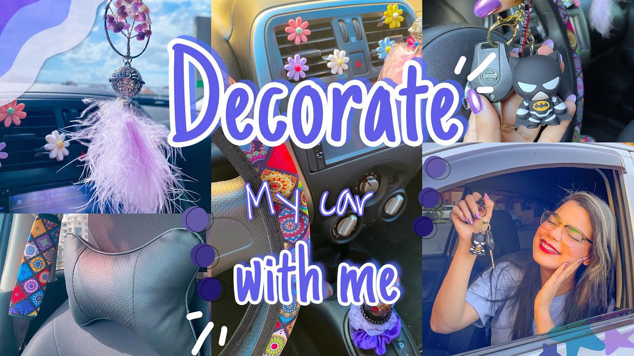 Decorando mi carro | Decorate my car with me✨spent US$100 | Aliexpress Haul | Ydalmis Wpia