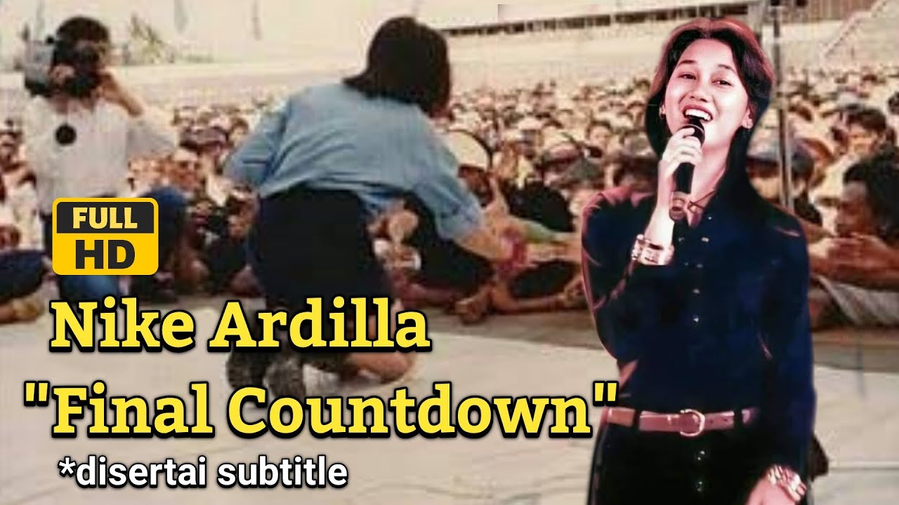 Nike Ardilla - Final Countdown || Live Konser Bandung 1994