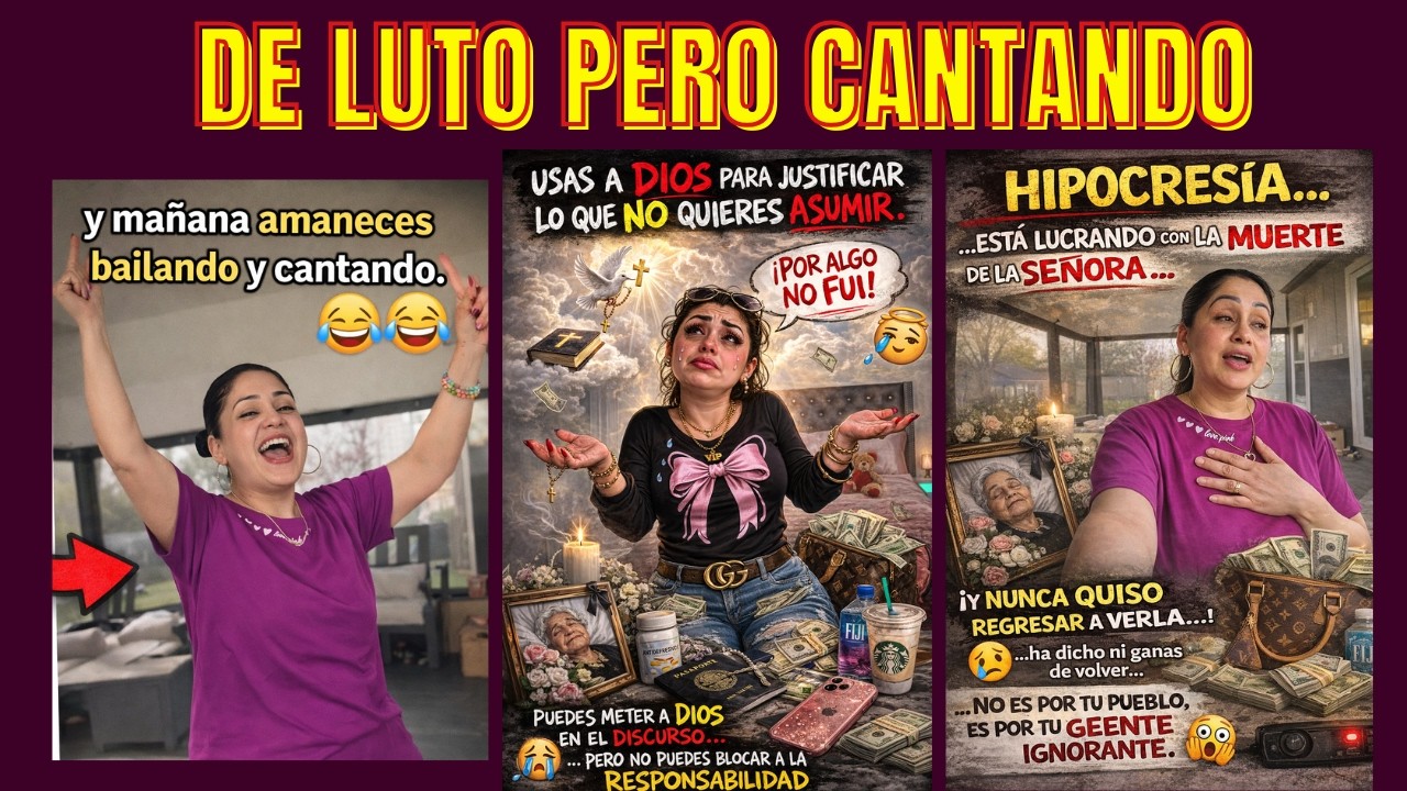 LA BARTOLA DE LUTO PERO DE SOBERBIA |  Cuando estaba viva no había tiempo, pero para el video sí.