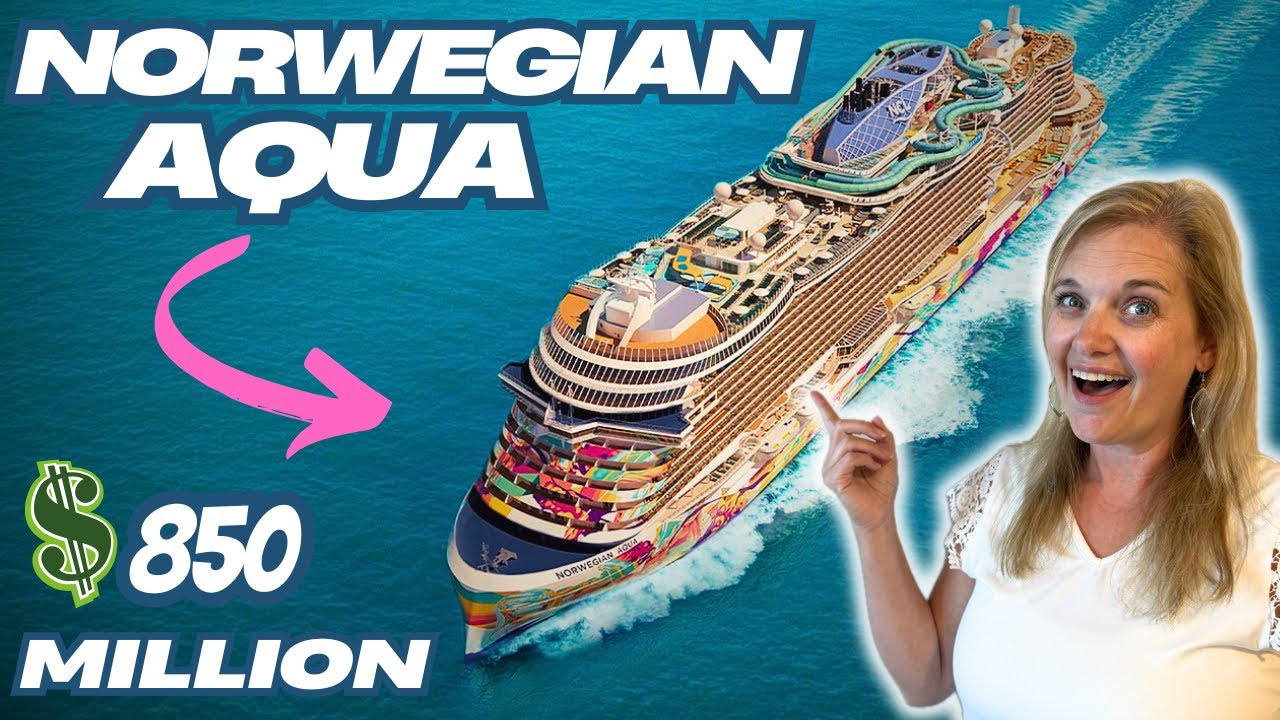 ПОЛНЫЙ ТУР по Norwegian Aqua всего за 20 минут! (Совершенно новый корабль!!)