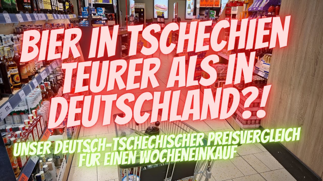 Einkaufen in Tschechien vs. Deutschland: Unser großer Preisvergleich