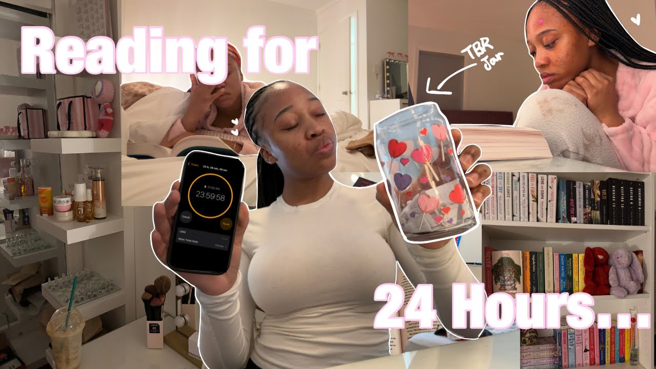 READING for 24 HOURS...but TBR CHOOSES MY READS