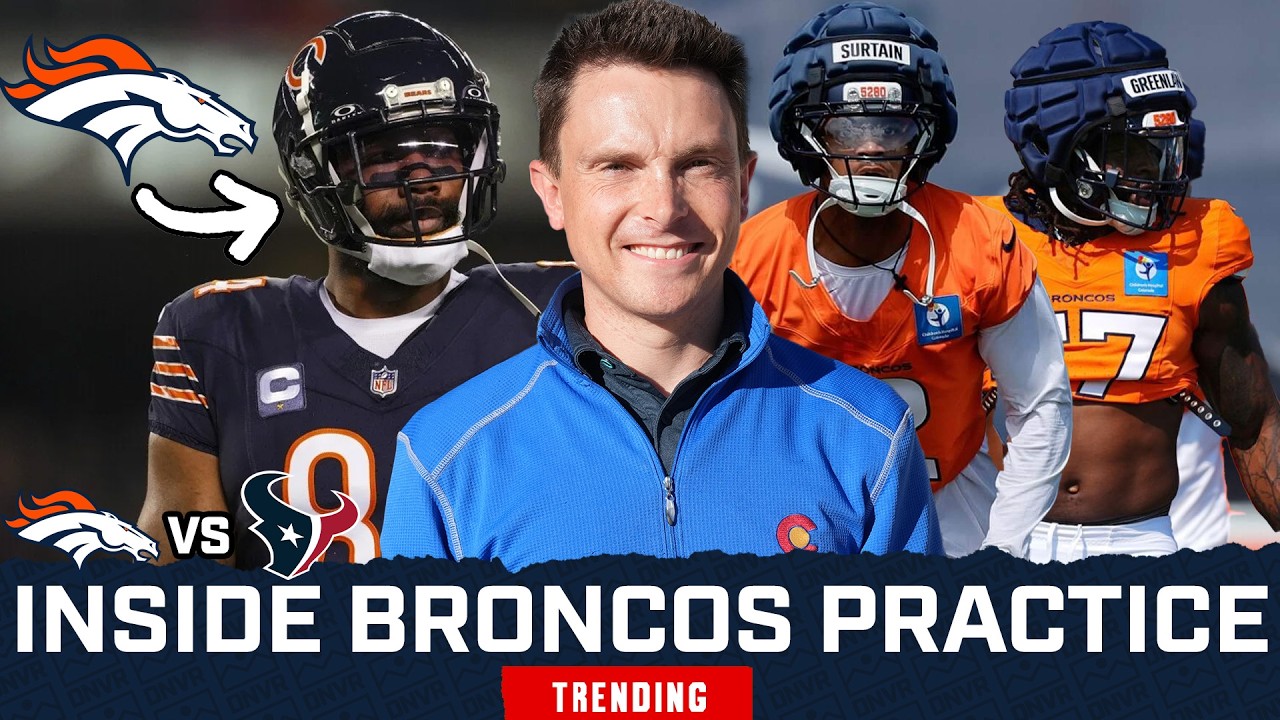 Why Broncos Signed Marcedes Lewis, BIG Greenlaw & Surtain Update & More | Inside Broncos Practice