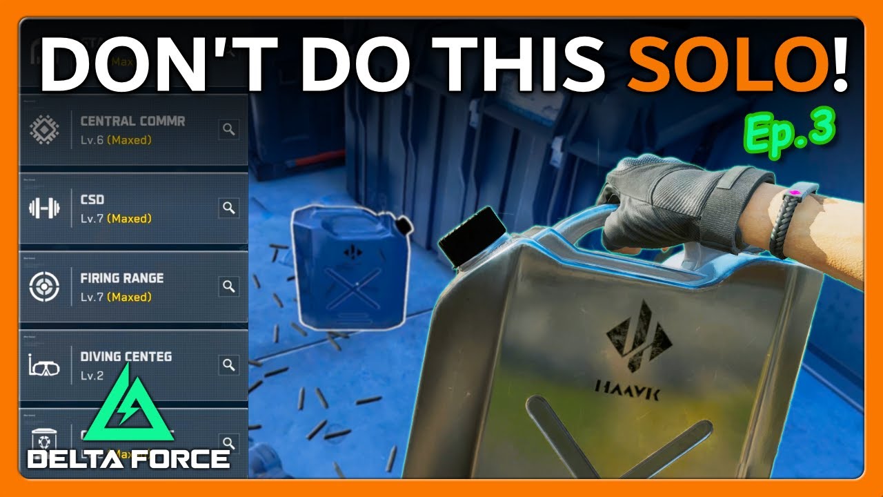 Attempting the most difficult SOLO extraction in Delta Force (Part 3 of 3)