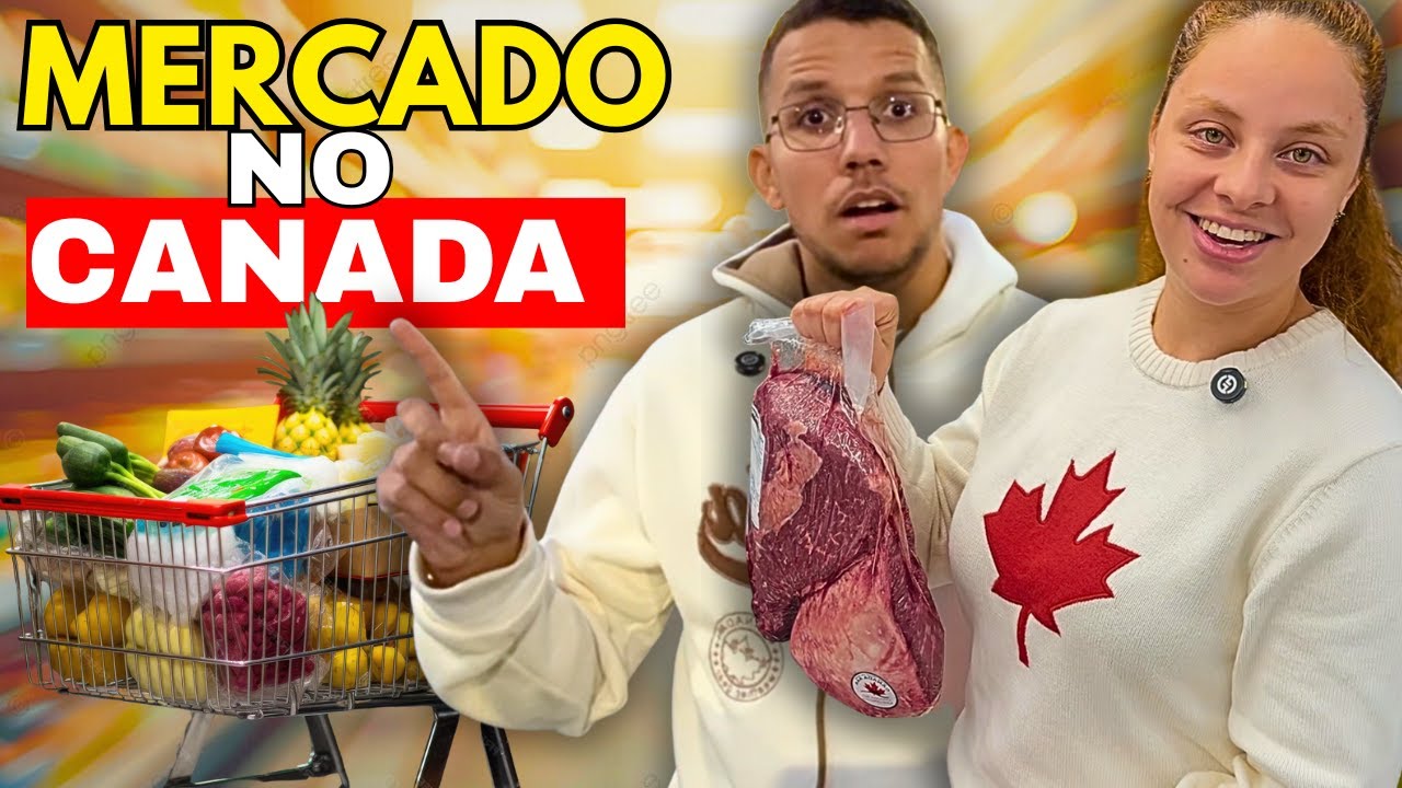 MERCADO NO CANADA: PRECOS REAIS e VALOR da nossa compra COMPLETA✅