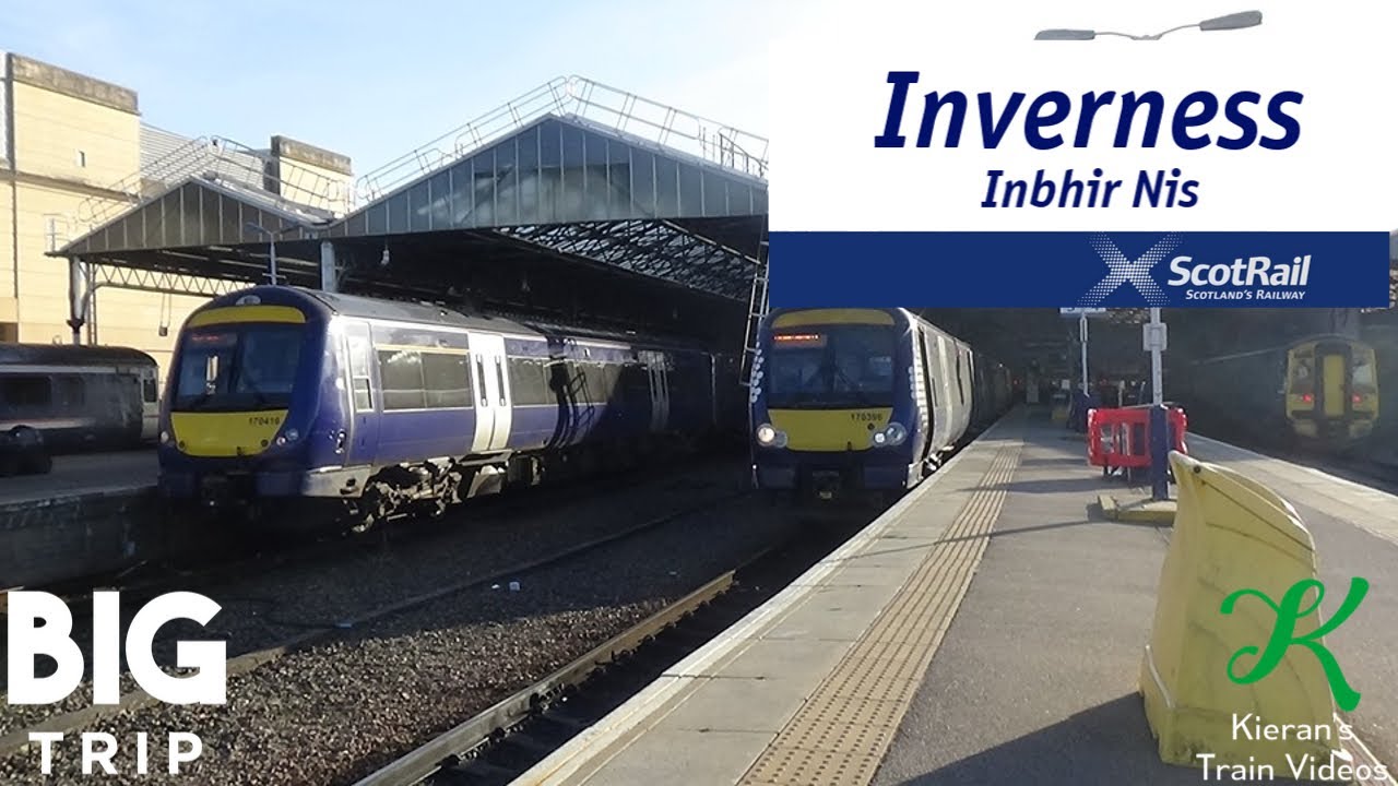 Trains at Inverness, HML - 19/9/19