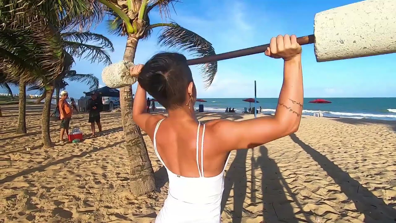 NO CALOR EU TREINO ASSIM