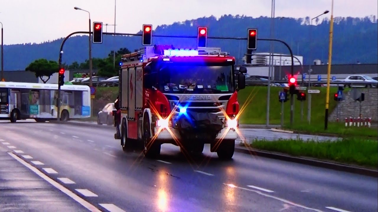 #49/2020 [Trąby] - Alarmowo 331[S]43 (SCRt) - Scania P450CB - JRG 1 Bielsko-Biała do zdarzeń