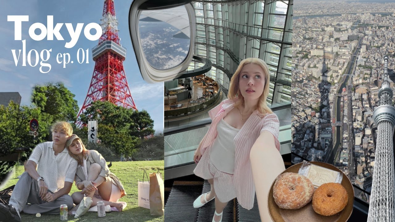Vlog de Viagem: a caminho do JAPÃO & primeiros dias conhecendo Tóquio 🗼