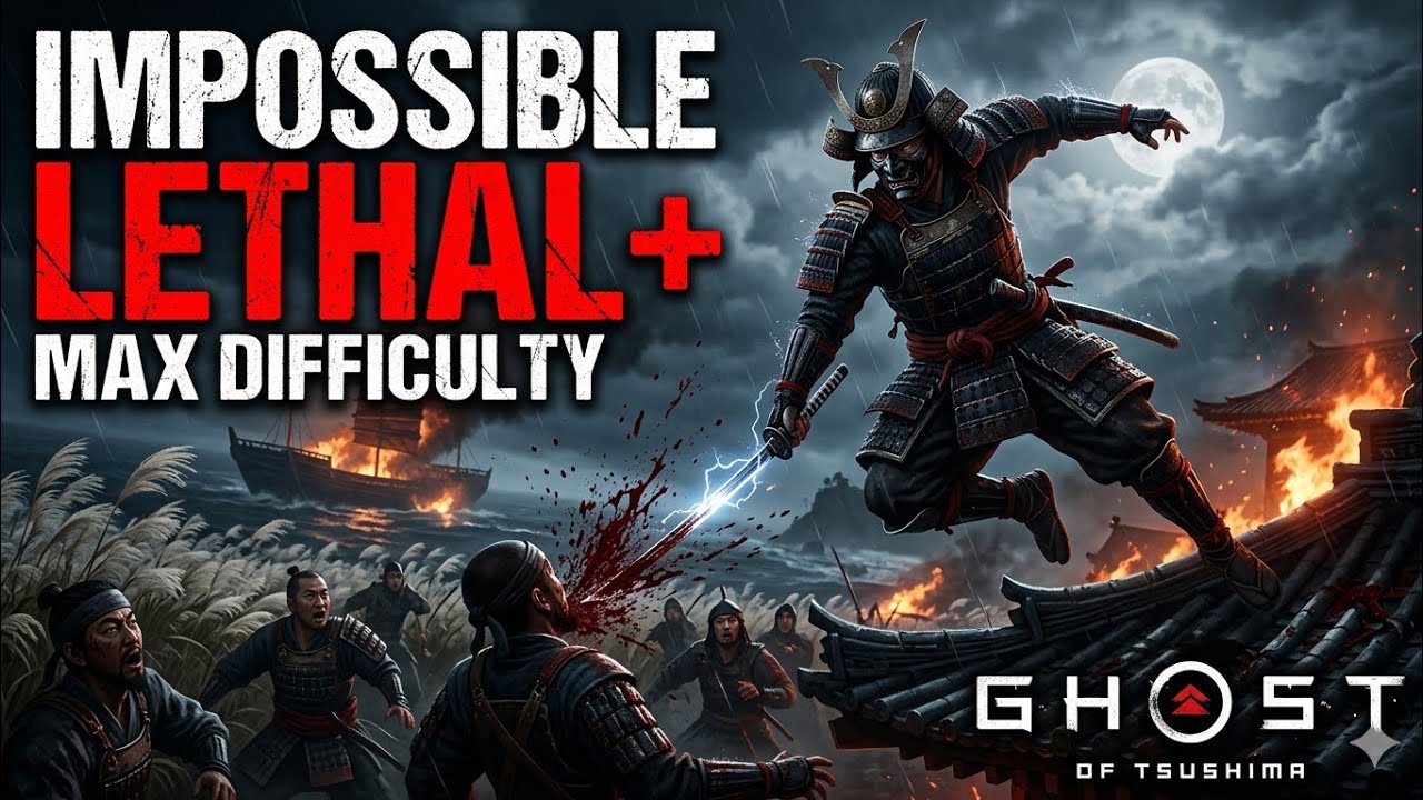 Playing Ghost of Tsushima