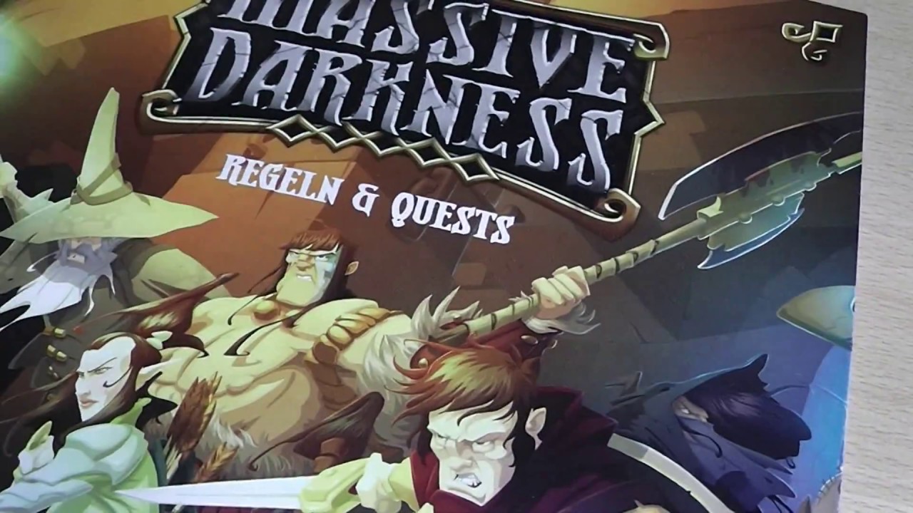 Unboxing Massive Darkness CMON with closeup look at the minis