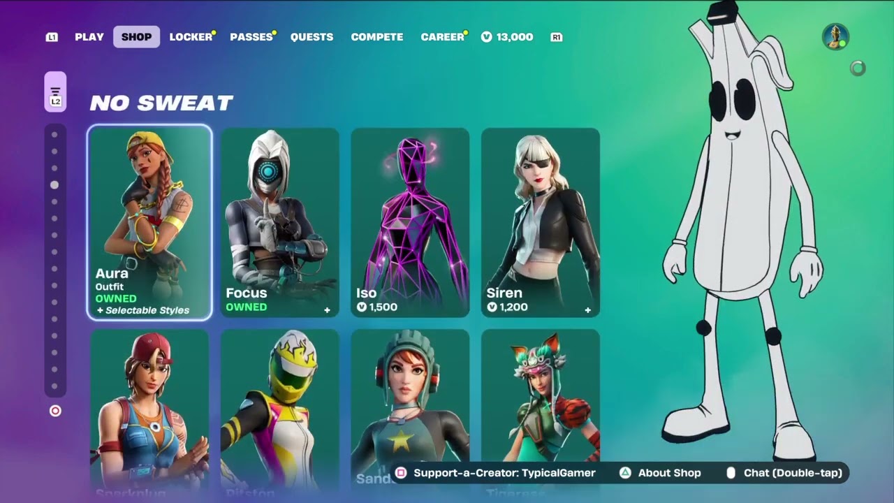 Fortnite Item Shop 1/6/26