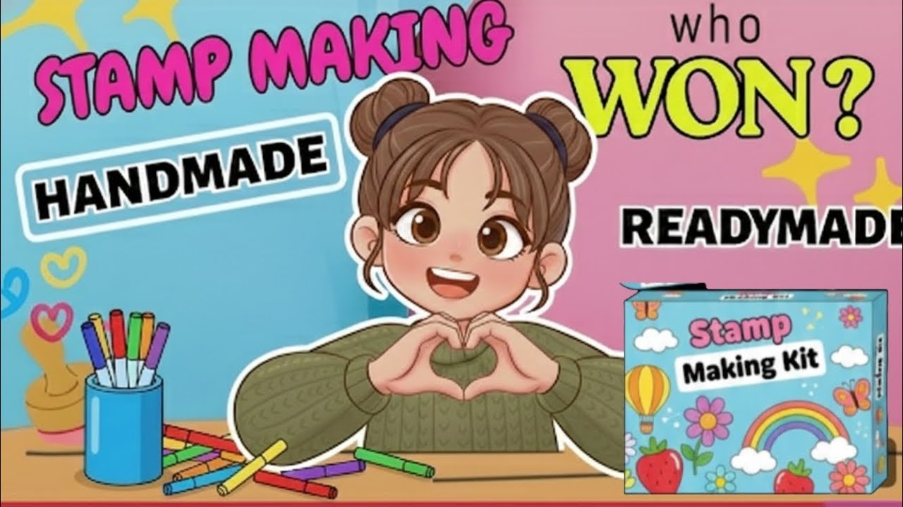 How to make handmade stamps at Home 😱 |DIY Craft” 