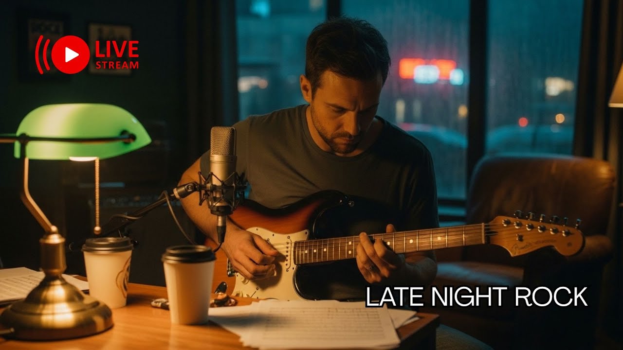Emotional Slow Rock Live for Quiet Nights