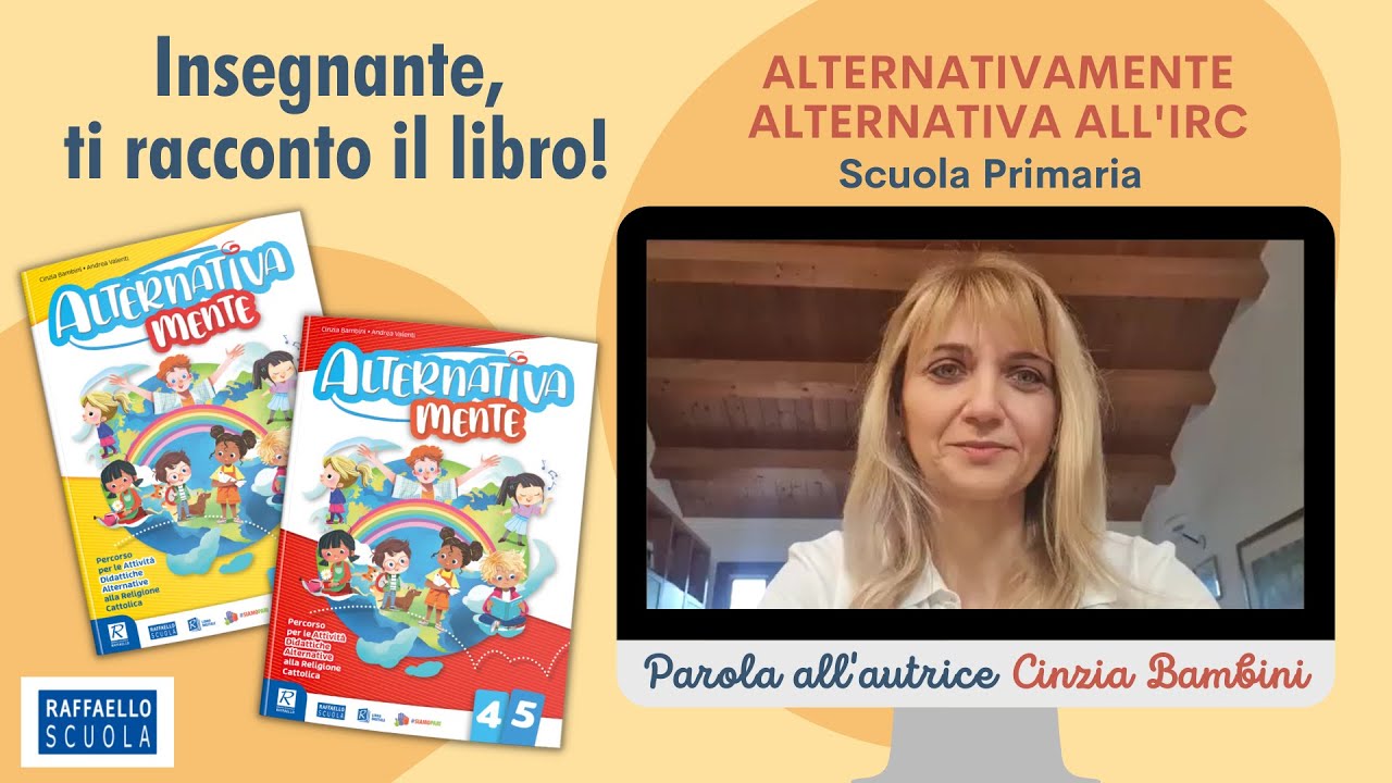 Cinzia Bambini racconta Alternativamente: il primo percorso didattico per l'Alternativa all'IRC