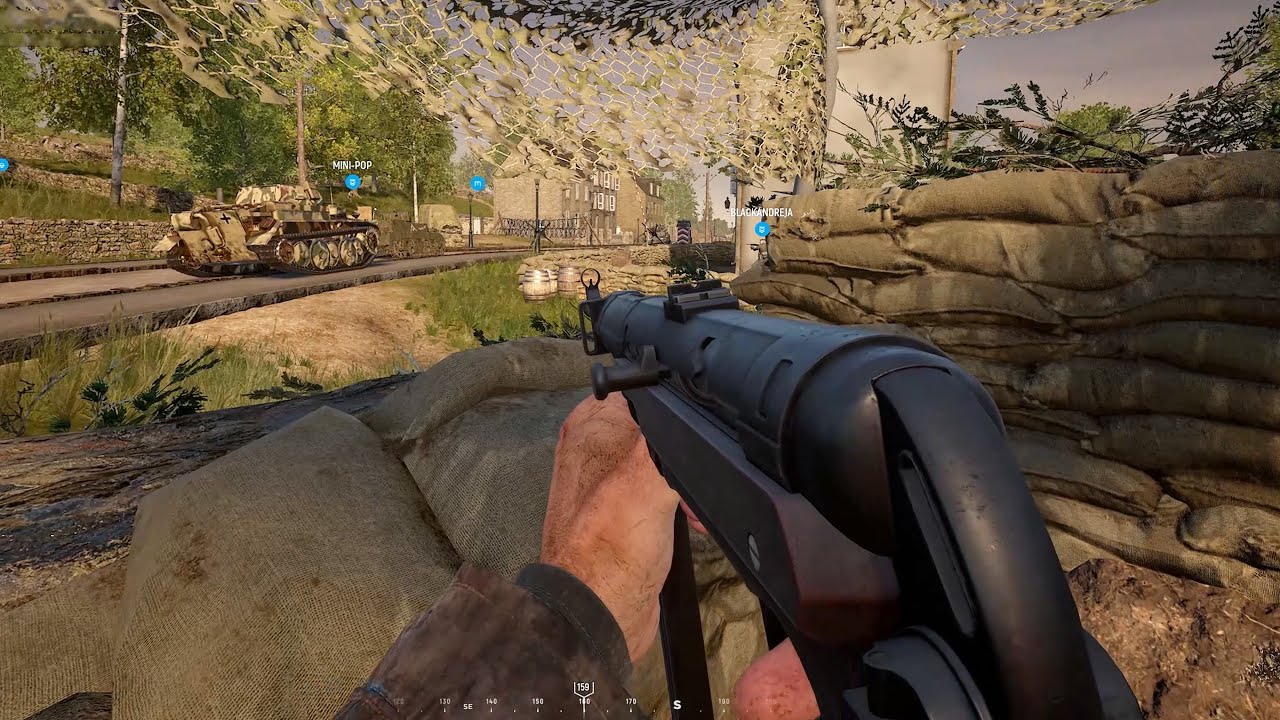Hell Let Loose: Germany Gameplay - MORTAIN - WARFARE | No Commentary