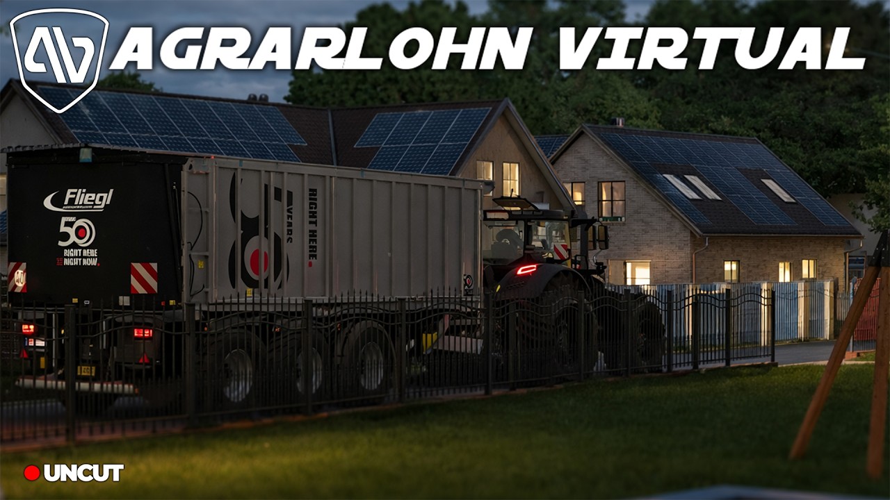 GETREIDEERNTE bei Agrarlohn Virtual | GÜLZOW 🗺️ | Landwirtschafts-Simulator 25