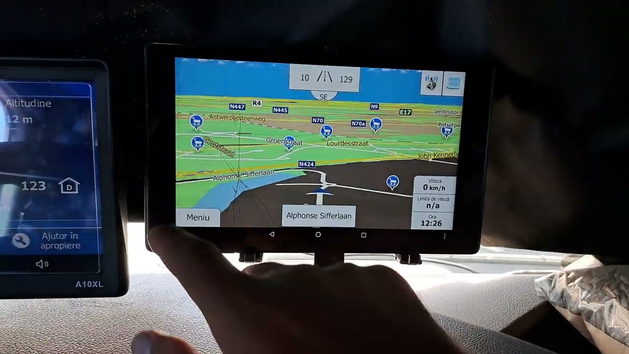 Tableta pe post de GPS cu hărți iGO actualizate 👍😁👍