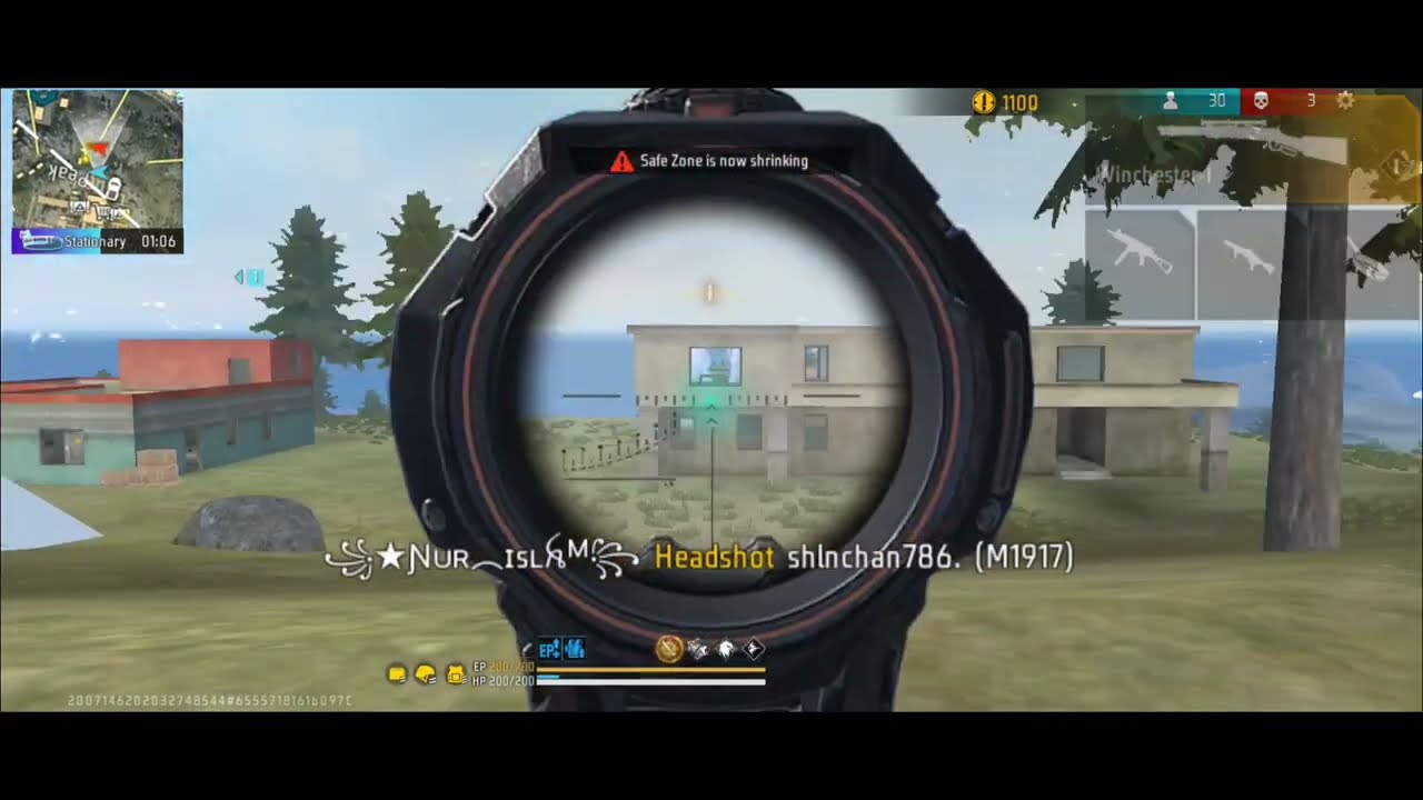 Free fire BR map gameplay with new gun winchester ki shat 14 kill #freefire #gaming #gameplay #