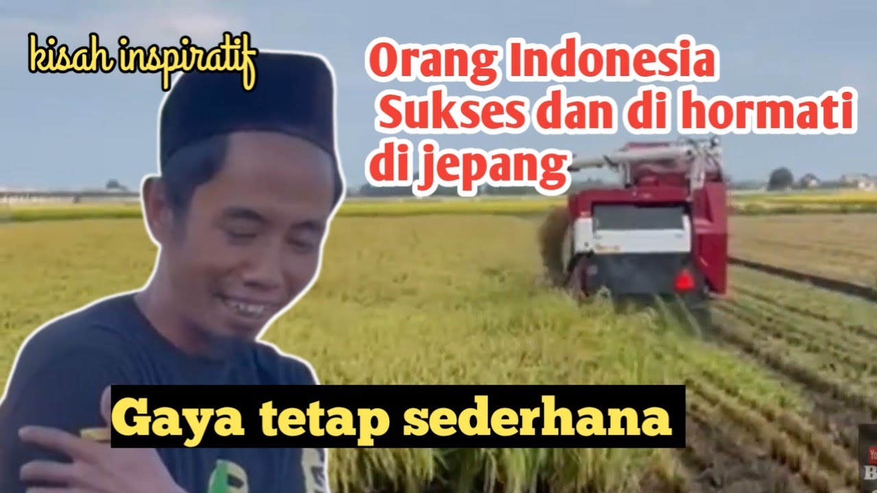 KISAH SUKSES CAK ANAS MENJADI PETANI MODERN DI JEPANG #Cakanas#petanimodern