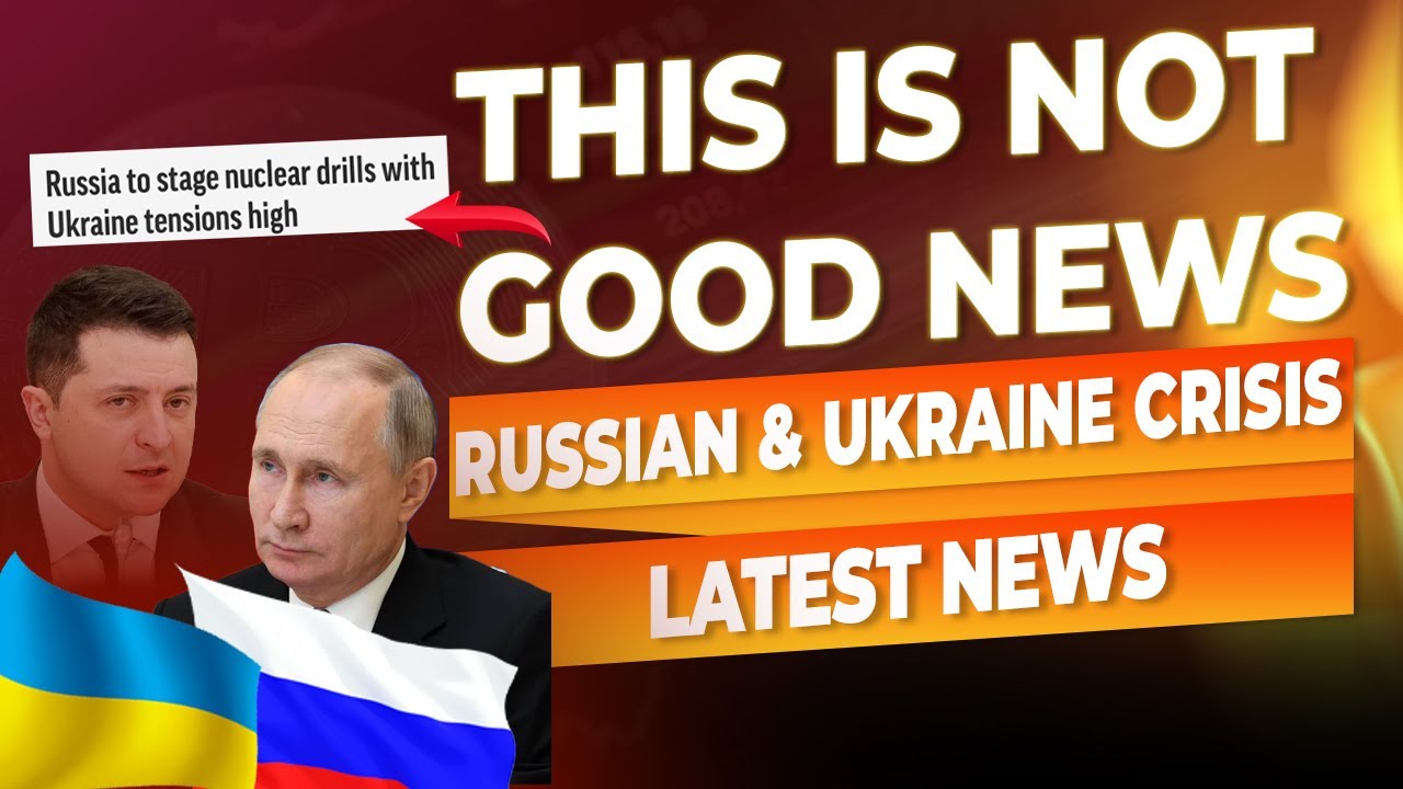 🚨Quick crypto market update | Russian Ukraine crisis latest news | Russia to stage nuclear drills