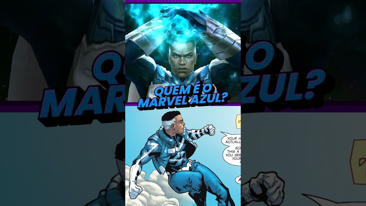 QUEM &Eacute; MARVEL AZUL?  #marvel #vingadores #marvelstudios #marvelcomics #nerd
