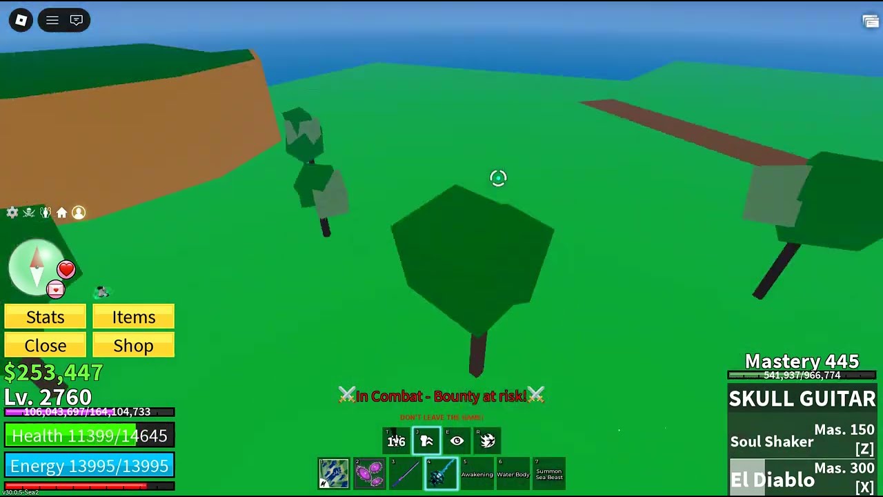 Road to 30M bounty in blox fruits