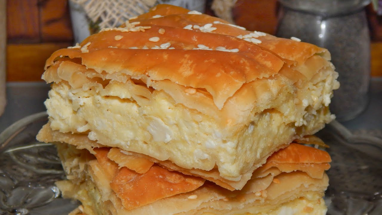 Εύκολη και πολύ Νόστιμη Τυρόπιτα 👌💯 με έτοιμο χωριάτικο φύλλο!