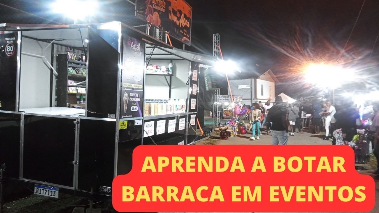 COMO FAÇO PARA ESTAR ADIQUIRINDO PONTOS PARA BARRACAS EM EVENTOS