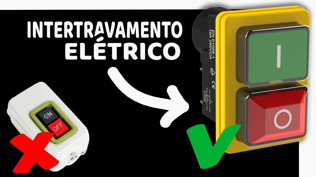 Botoeira com RETENÇÃO ELÉTRICA para substituir chaves mecânicas