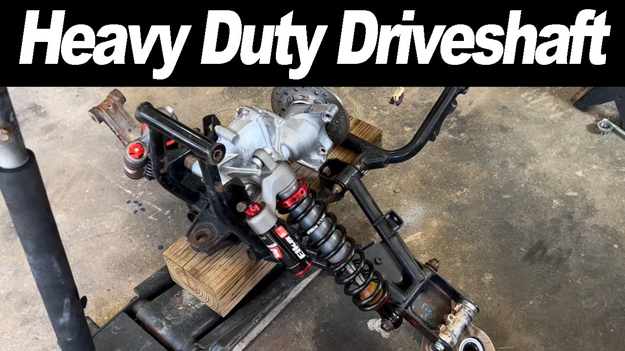 Honda Rubicon and Rancher IRS driveshaft install / replacement !